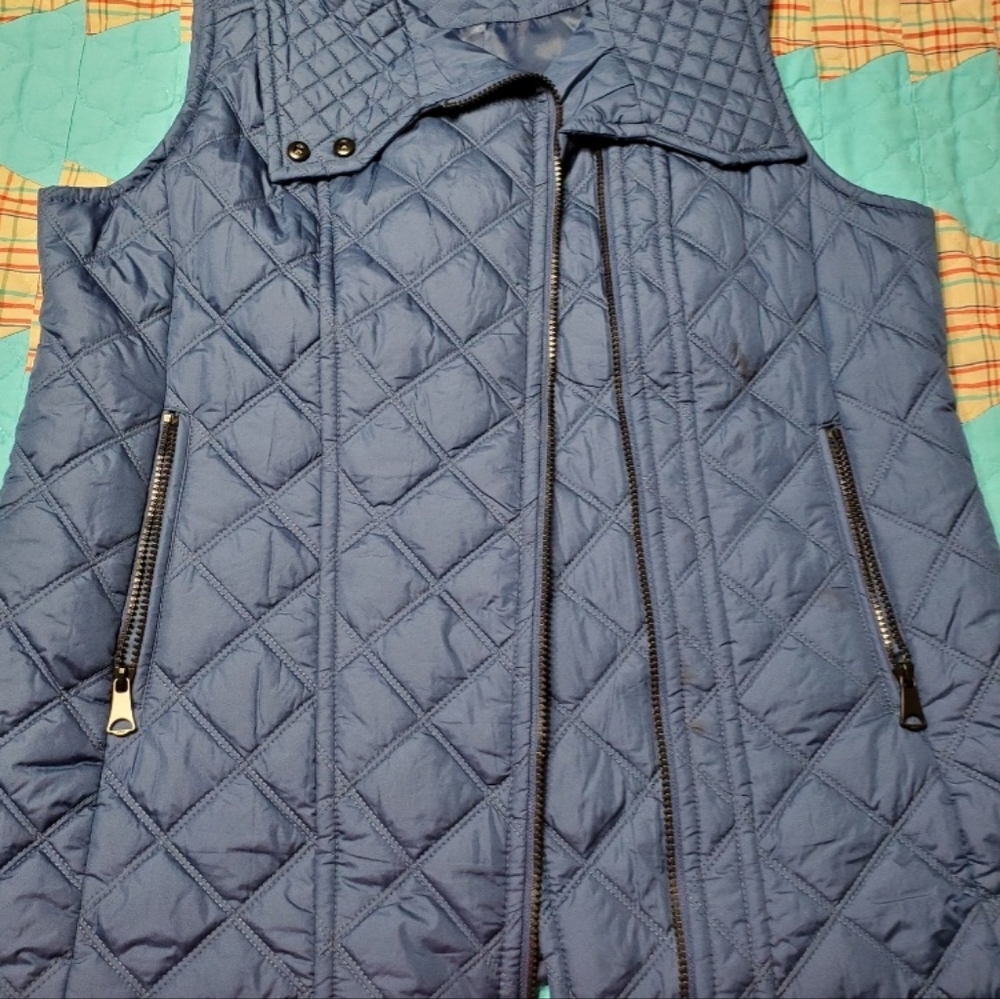 Blue Puffer Vest
